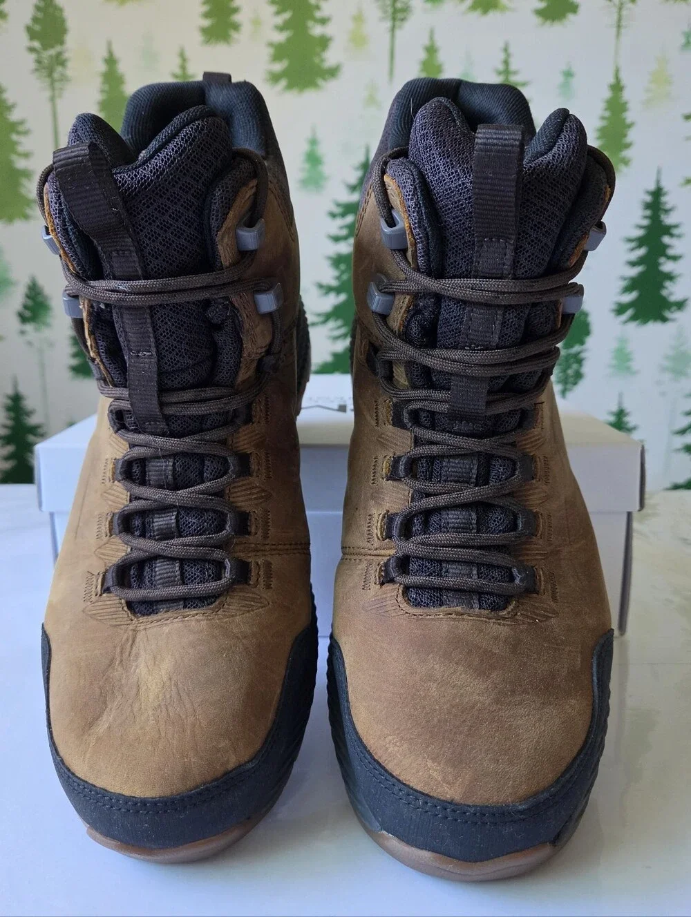 Merrell Forestbound Brown Waterproof Hiking Boots